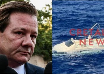 Απόστολος Λύτρας: Προσάραξε σε ξέρα και βυθίστηκε το σκάφος του στη Σαντορίνη
