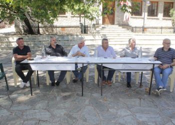 Το Μυρόφυλλο επισκέφτηκε ο Κώστας Μαράβας