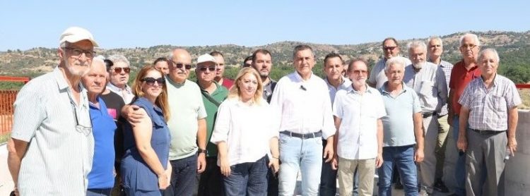 Επισκέφτηκε το Φράγμα Ληθαίου ο Δημήτρης Κουρέτας – Έτοιμο στα τέλη Αυγούστου (ΕΙΚΟΝΕΣ – ΒΙΝΤΕΟ)