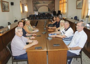 Εθιμοτυπική επίσκεψη του Δ.Σ. της Παγκόσμιας Συνομοσπονδίας Θεσσαλών «ΑΣΚΛΗΠΙΟΣ» στο Δημαρχείο Πύλης