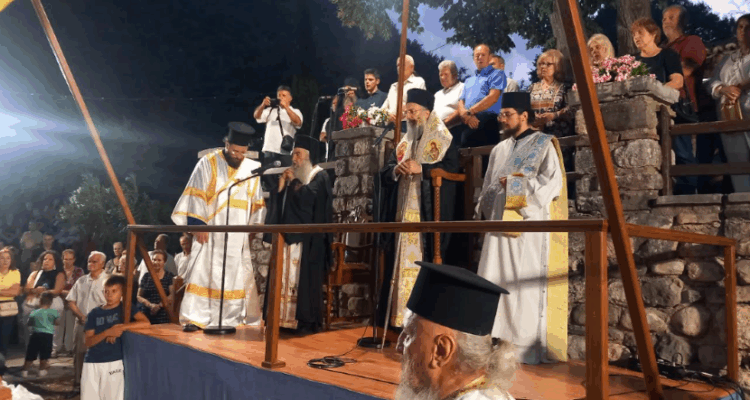 Κορυφώθηκαν οι θρησκευτικές εκδηλώσεις στην Πόρτα Παναγιά