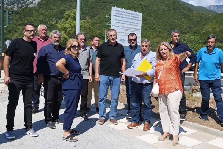Αυτοψία Περιφερειάρχη Δημ. Κουρέτα σε έργα του Δήμου Πύλης