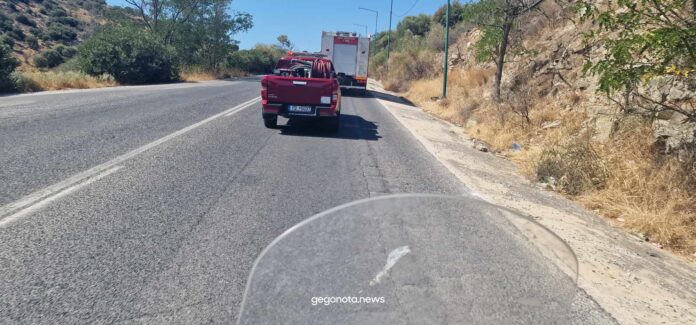 Τύχη “βουνό” για ηλικιωμένη οδηγό – Έπεσε με το αυτοκίνητό της σε ρέμα