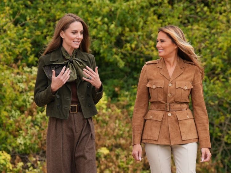 Η Kate Middleton και η Melania Trump δίνουν έμπνευση με τα καστόρινα πανωφόρια της σεζόν