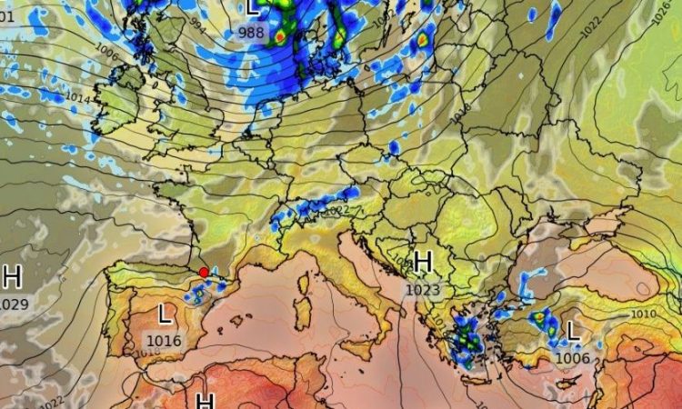 Καιρός: Έρχονται βροχές και καταιγίδες στον ορίζοντα – Νέα πρόβλεψη του ECMWF