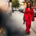 MFW: Τα πρώτα street style looks είναι black & red όπως και το σύνολο«φωτιά» της Έβελυν Καζαντζόγλου