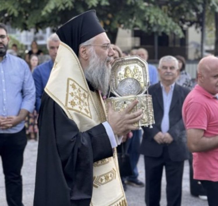 Υποδοχή Τιμίας Κάρας Αγίου Βησσαρίωνος στην Πύλη και στα Τρίκαλα