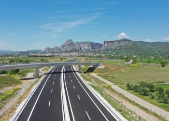 Αυτοκινητόδρομος Ε65: “σπάει” το φράγμα του 80% η πρόοδος στο βόρειο τμήμα Καλαμπάκα – Εγνατία