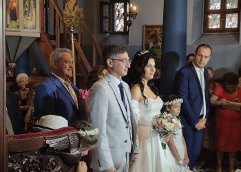 Για πάντα μαζί κι ένα… Ο γάμος του Τάσου και της Εύης μια ημέρα γεμάτη αγάπη, συγκίνηση και χαρά