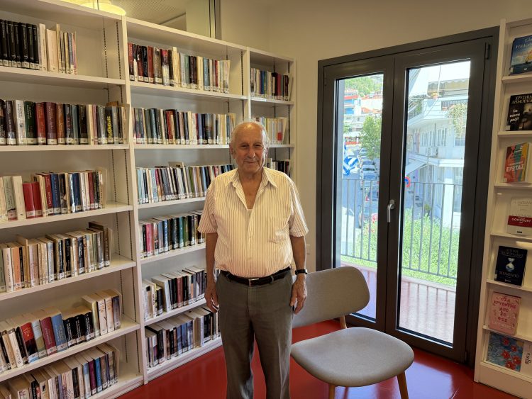 Βιβλιοθήκη Καλαμπάκας: Ο κ. Θεόδωρος Καρακαντάς θυμάται την πόλη μετά τον Πόλεμο