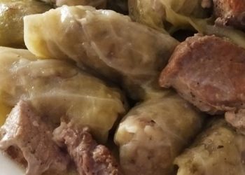 Λαχανοντολμάδες αυγολέμονο
