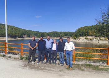 Επίσκεψη του Δημάρχου Μετεώρων Λευτέρη Αβραμόπουλου στη Λίμνη Λογγά