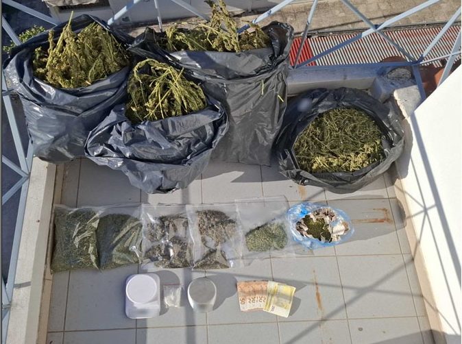 Στα χέρια της Δίωξης Ναρκωτικών ημεδαπός με μεγάλη ποσότητα κάνναβης στα Τρίκαλα