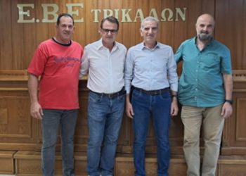 Με τους επαγγελματοβιοτέχνες των Τρικάλων συναντήθηκε ο πρόεδρος της ΟΕΒΕ Ηρακλείου