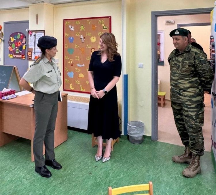 Μήνυμα στήριξης στη Σχολή Μονίμων Υπαξιωματικών από την Κατερίνα Παπακώστα