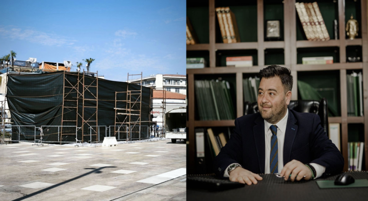 Γιώργος Ηλιάδης: Να κλείσει η κεντρική πλατεία για ένα μήνα για να καταγραφούν οι αστοχίες