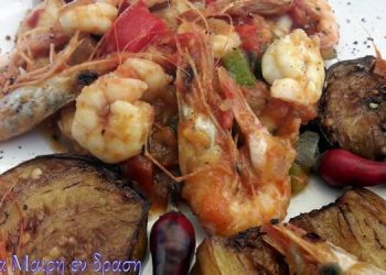 Σάλτσα γαρίδας με ούζο