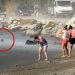 Τουρίστες βλέπουν τις αποσκευές τους… να «πετούν» λόγω του αέρα από αεροπλάνο (ΒΙΝΤΕΟ)