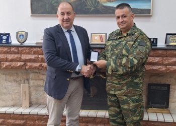 Εθιμοτυπική επίσκεψη στη ΣΜΥ από τον διευθυντή της ΔΔΕ Αλέξανδρο Καπανιάρη