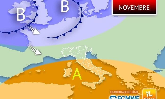 Καιρός: Ιταλοί μετεωρολόγοι προβλέπουν τον Νοέμβριο -Προβληματίζει η «ρωγμή» στην ατμοσφαιρική πίεση