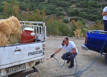 Περιφερειακή Ενότητα Τρικάλων: Αλλαγή χώρου στο σημείο εγκατάστασης απολυμαντικού σταθμού για την αντιμετώπιση της ευλογιάς