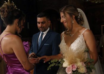 Διπλή χαρά για τον Σωτήρη και τη Σόφη – Γάμος και βάφτιση με άρωμα ευτυχίας