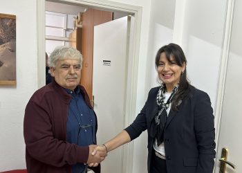 Επίσκεψη της Μαρίνας Κοντοτόλη στην Επιθεώρηση Δασών Θεσσαλίας και στο Δασαρχείο Τρικάλων