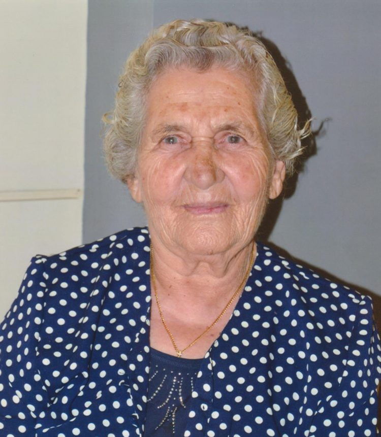  Σε ηλικία 88 ετών έφυγε από τη ζωή η Μαρία ( Μπρέντα ) Τσιαντή