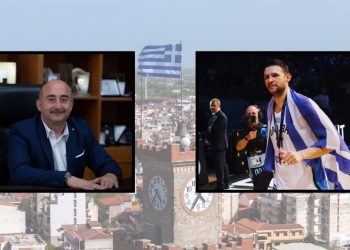 Ο Δήμαρχος Τρικκαίων συγχαίρει τον τρικαλινό αρχηγό της Εθνικής Ομάδας Μπάσκετ, Κώστα Παπανικολάου – Τι απαντά ο ίδιος