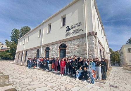 Διδακτική Επίσκεψη μαθητών της Β΄ τάξης του 9ου Γυμνασίου Τρικάλων στο Δίδυμο Οθωμανικό Λουτρό