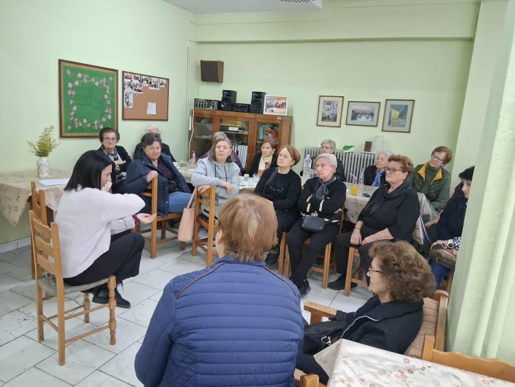 Ηλικιωμένοι των Τρικάλων ενημερώθηκαν για τα οφέλη της υγιεινής διατροφής