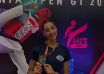 Ασημένια η Φανή Τζέλη στο Βαθμολογούμενο Διεθνές Τουρνουά της Αλβανίας