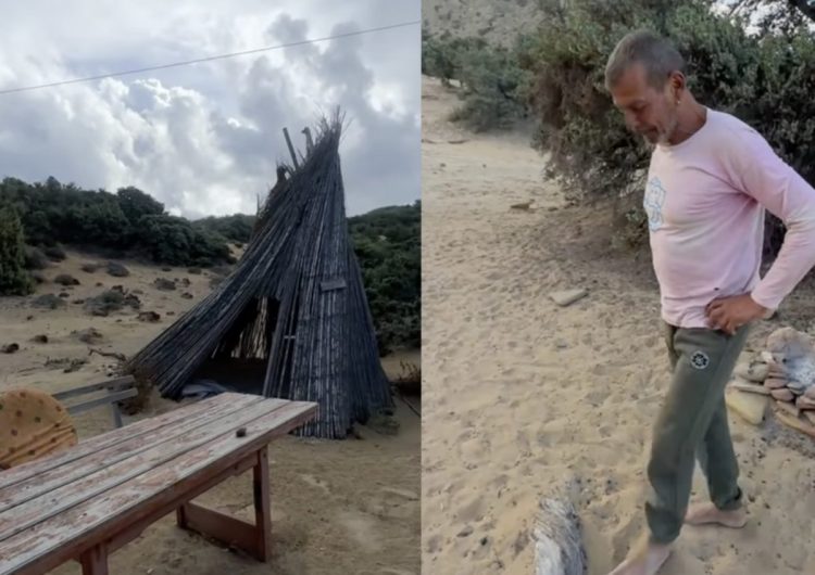Θεσσαλός τα παράτησε όλα και ζει στο νοτιότερο σημείο της Ευρώπης σαν ερημίτης – Η ζωή σε μια παραλία εδώ και 23 χρόνια (ΒΙΝΤΕΟ)