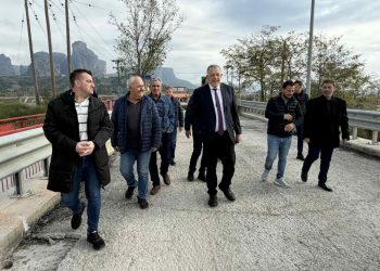 Καλαμπάκα: Άγνωστο ακόμα… το πέρασμα από την γέφυρα της Διάβας – Ήρθε ο Ταχιάος (ΕΙΚΟΝΕΣ)