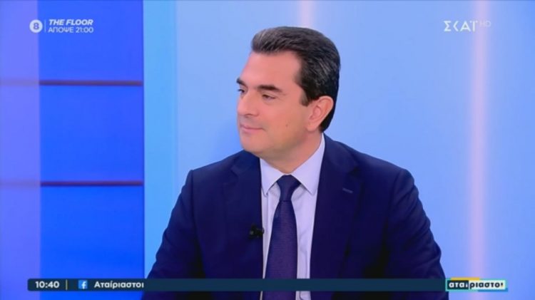 Σκρέκας στον ΣΚΑΪ: «Η βάση της Νέας Δημοκρατίας είναι ισχυρή – Πάνω από 120.000 μέλη έχουν εγγραφεί ή ανανεώσει την εγγραφή τους ενόψει εσωκομματικών εκλογών»
