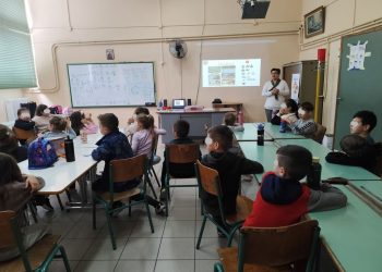 Ενημέρωση του Δ. Τρικκαίων στο 12ο Δημοτικό Σχολείο Τρικάλων για δεσποζόμενα και αδέσποτα ζώα