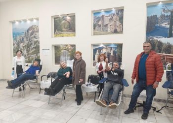Συγκινητική η ανταπόκριση των υπαλλήλων της ΠΕΤ στην εθελοντική αιμοδοσία