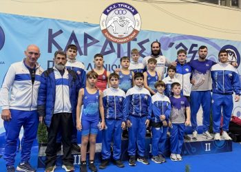 Ελληνορωμαϊκή πάλη: Διήμερο επιτυχίας από τον Α.Π.Σ. Τρίκαλα στο πανελλήνιο πρωτάθλημα U13 και U11
