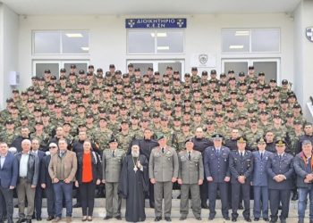 Τελετή ονομασίας 154 νέων Στρατονόμων στο ΚΕΣΝ Ρούσσου (ΕΙΚΟΝΕΣ – ΒΙΝΤΕΟ)