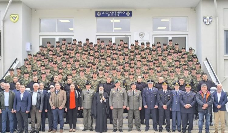 Τελετή ονομασίας 154 νέων Στρατονόμων στο ΚΕΣΝ Ρούσσου (ΕΙΚΟΝΕΣ – ΒΙΝΤΕΟ)