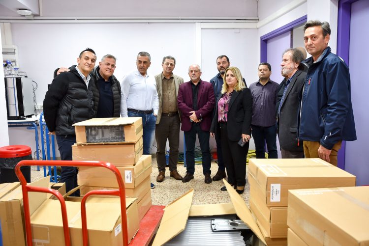 Παράδοση 20 υπολογιστών από την Περιφέρεια Θεσσαλίας στο Τμήμα Διαιτολογίας και Διατροφολογίας
