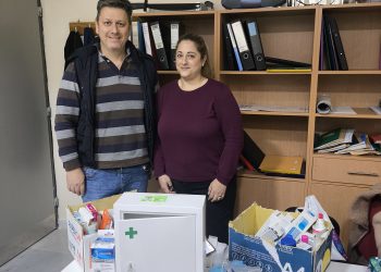 Δωρεά φαρμακευτικού υλικού στο Μουσικό Σχολείο Τρικάλων