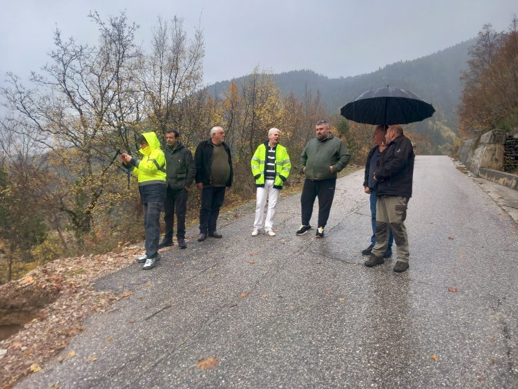 Κλειστός ο δρόμος που οδηγεί στο Γαρδίκι λόγω εκτεταμένων ζημιών