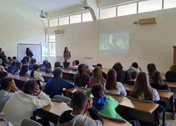Ηχηρό μήνυμα κατά της βίας στο 5ο Γυμνάσιο Τρικάλων