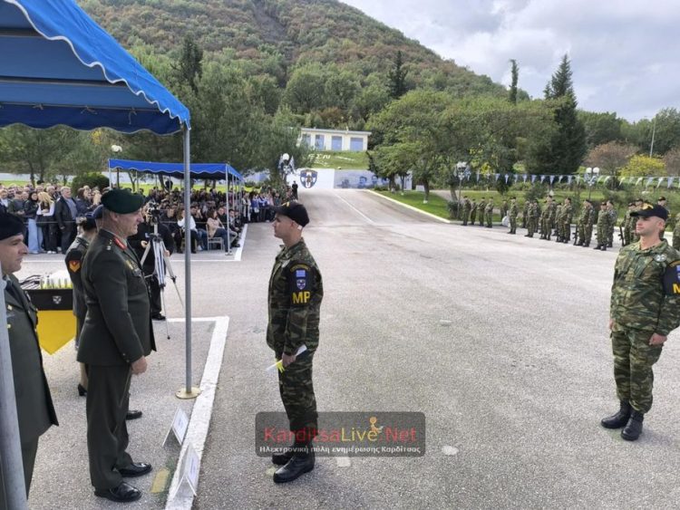 Τελετή ονομασίας 154 νέων Στρατονόμων στο ΚΕΣΝ Ρούσσου (ΕΙΚΟΝΕΣ – ΒΙΝΤΕΟ)
