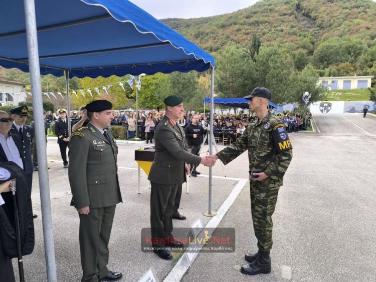 Τελετή ονομασίας 154 νέων Στρατονόμων στο ΚΕΣΝ Ρούσσου (ΕΙΚΟΝΕΣ – ΒΙΝΤΕΟ)