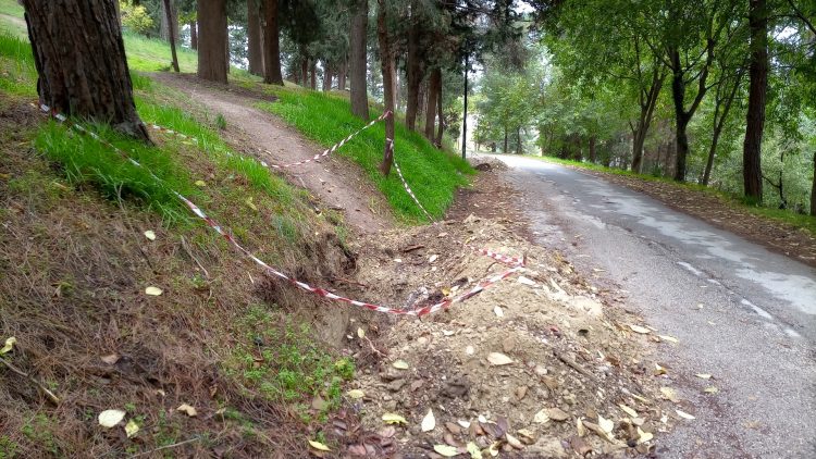 Τρίκαλα: Μετ’ …ελαφρών εμποδίων η κίνηση σε τμήμα της οδού Προφήτη Ηλία (ΕΙΚΟΝΕΣ)