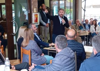 Νίκος Ανδρουλάκης από Τρίκαλα: Στις επόμενες εκλογές ψήφο στο ΠΑΣΟΚ για να ξεβολέψουμε την αλαζονεία της ΝΔ