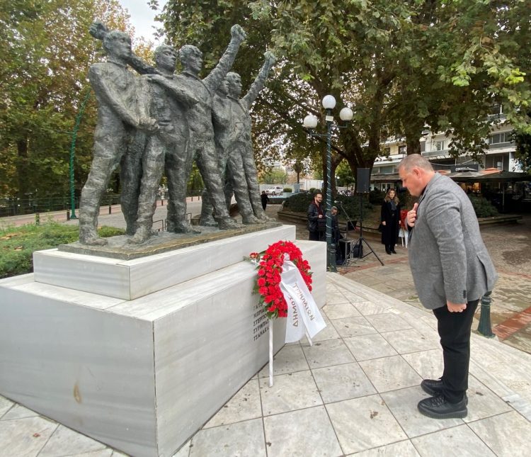 Δήμος Τρικκαίων: Μνήμη και απόδοση τιμής για την εξέγερση του Πολυτεχνείου στα Τρίκαλα
