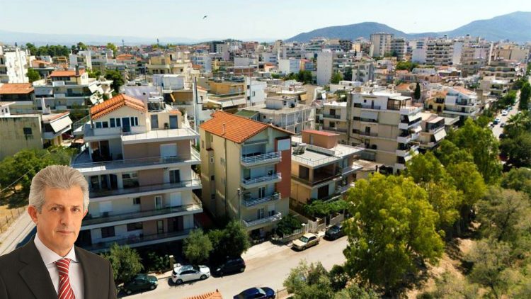 Καρδούλας: Ακριβότερος στα ΔΤ κατοικιών, ανάμεσα στους 16 μεγαλύτερους δήμους με πληθυσμό έως 100.000 κατοίκους, ο Δ. Λαρισαίων